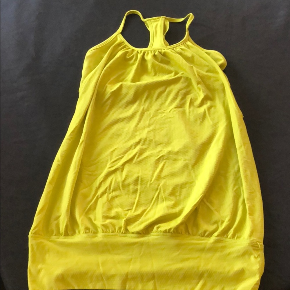 Lululemon No Limit Tank | Green | Size 4 | Built‑In Bra